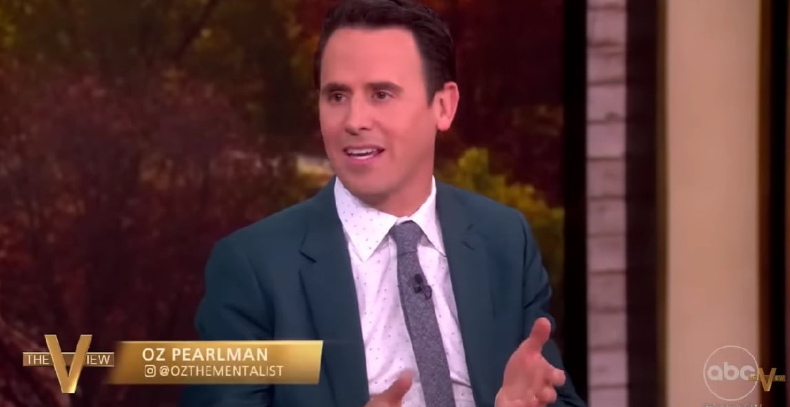 oz pearlman mentalista the view