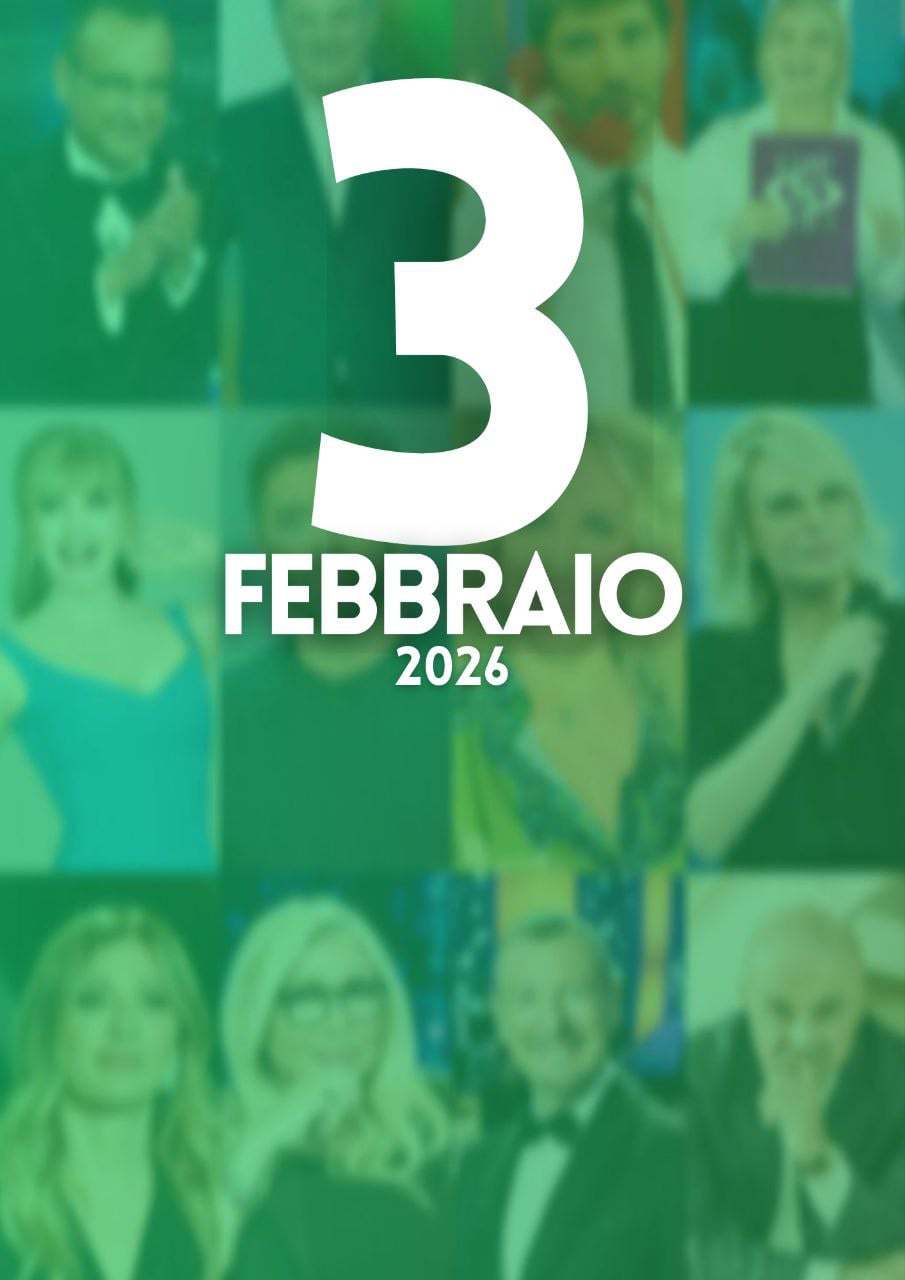 ascolti tv notizie 3 febbraio 2026