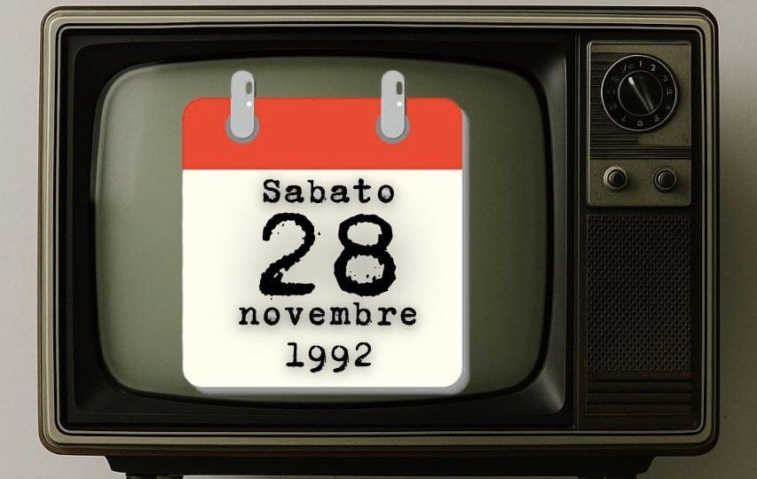 sabato sera in tv 28 novembre 1992